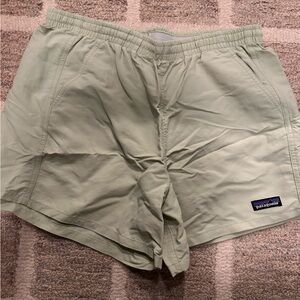 Patagonia Women’s Sage Green Baggies Shorts - Medium